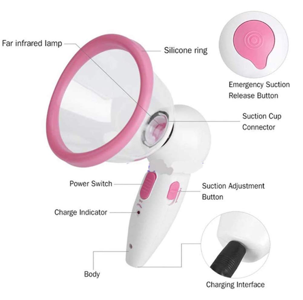 Máy massage săn chắc vòng 1 Electric Breast Massager 12cm