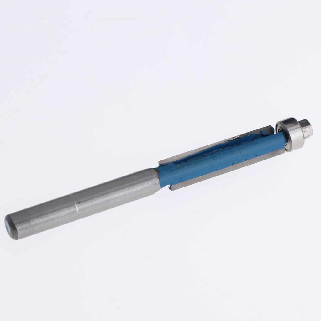Bearing Flush Trim Router Bit with Alloy Tipped Router Bit Cutter Tools