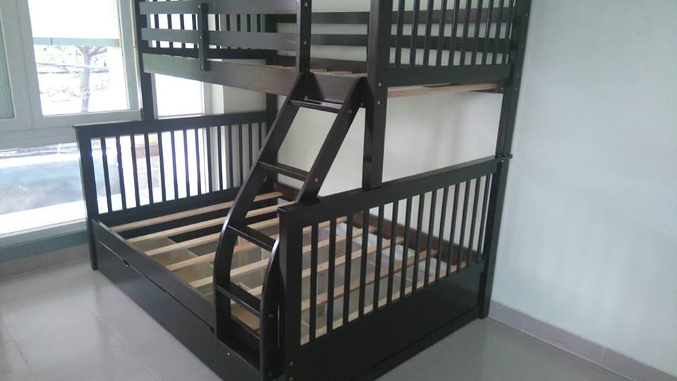 Giường 2 Tầng K.Bed 128 (Nâu)