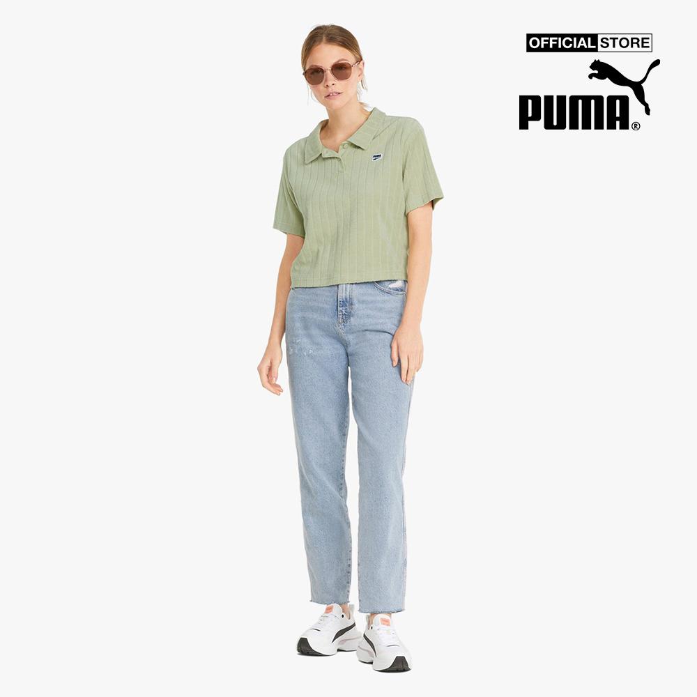 PUMA - Áo thun polo nữ Downtown Towelling 533589