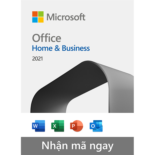 [ KEY GIA HẠN hoặc MUA MỚI ] KEY ĐIỆN TỬ Phần mềm Office Home & Business 2021 (T5D-03483) | Dùng vĩnh viễn | Dành cho 1 thiết bị | Word, Excel, PowerPoint