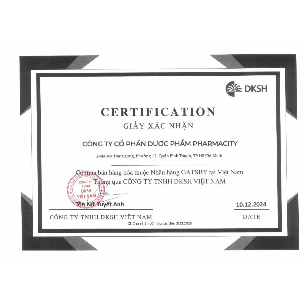 Sáp Tạo Kiểu Tóc Cho Nam GATSBY Styling Wax Mat &amp; Hard (Hộp 75g)