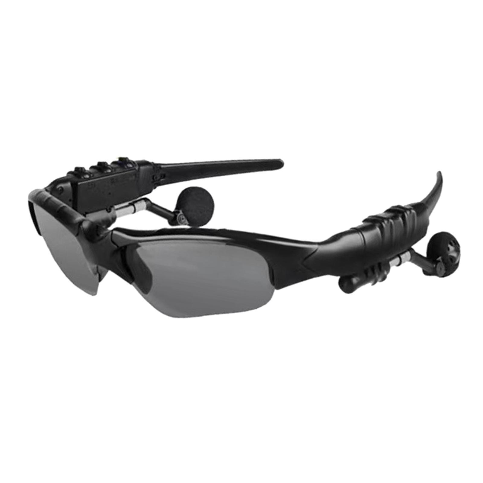 Fashion Headphones Sunglasses Built in Mic Stereo Headset Audio Sunglasses