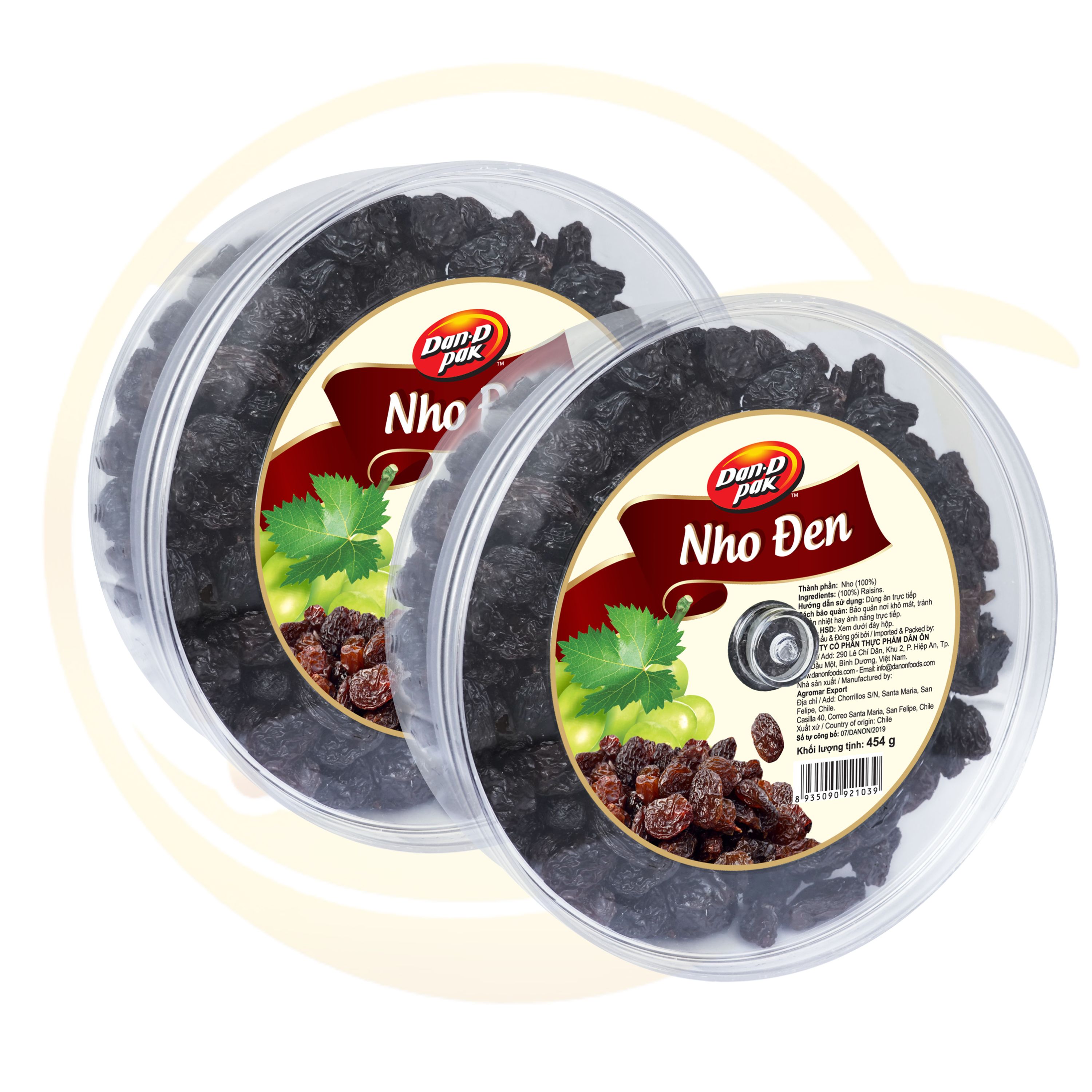 Nho Đen Jumbo Nhập Khẩu USA 454g