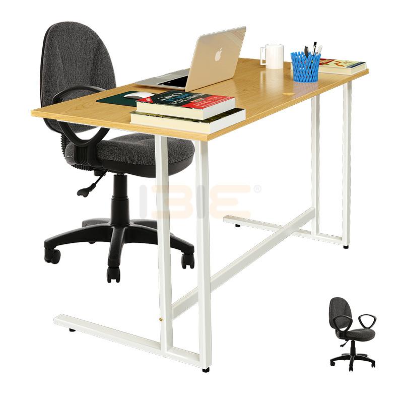 Bộ Bàn Oak-U Trắng Và Ghế Có Tay Đen IBIE IB505