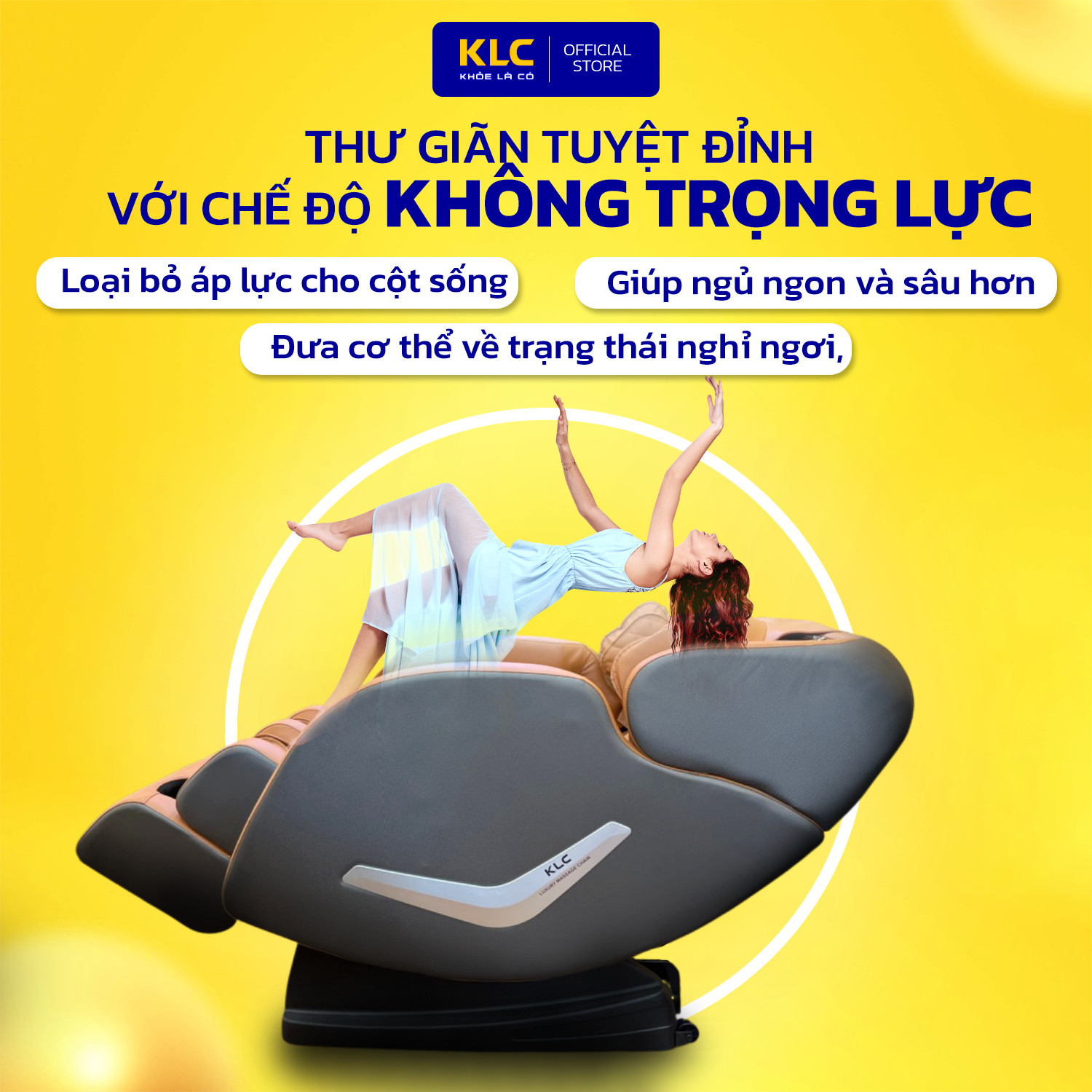 Ghế massage toàn thân KLC KY6868, Công nghệ hồng ngoại kết hợp con lăn 2D, hệ thống cảm biến quang học