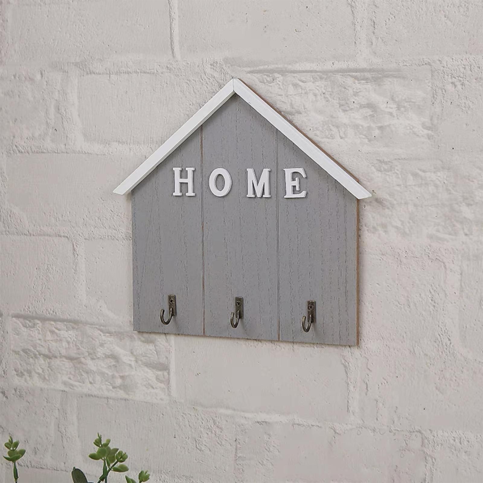 Nordic Wall Hook Key Holder Storage Hanger Wall Hanging Decor for Hat Towel