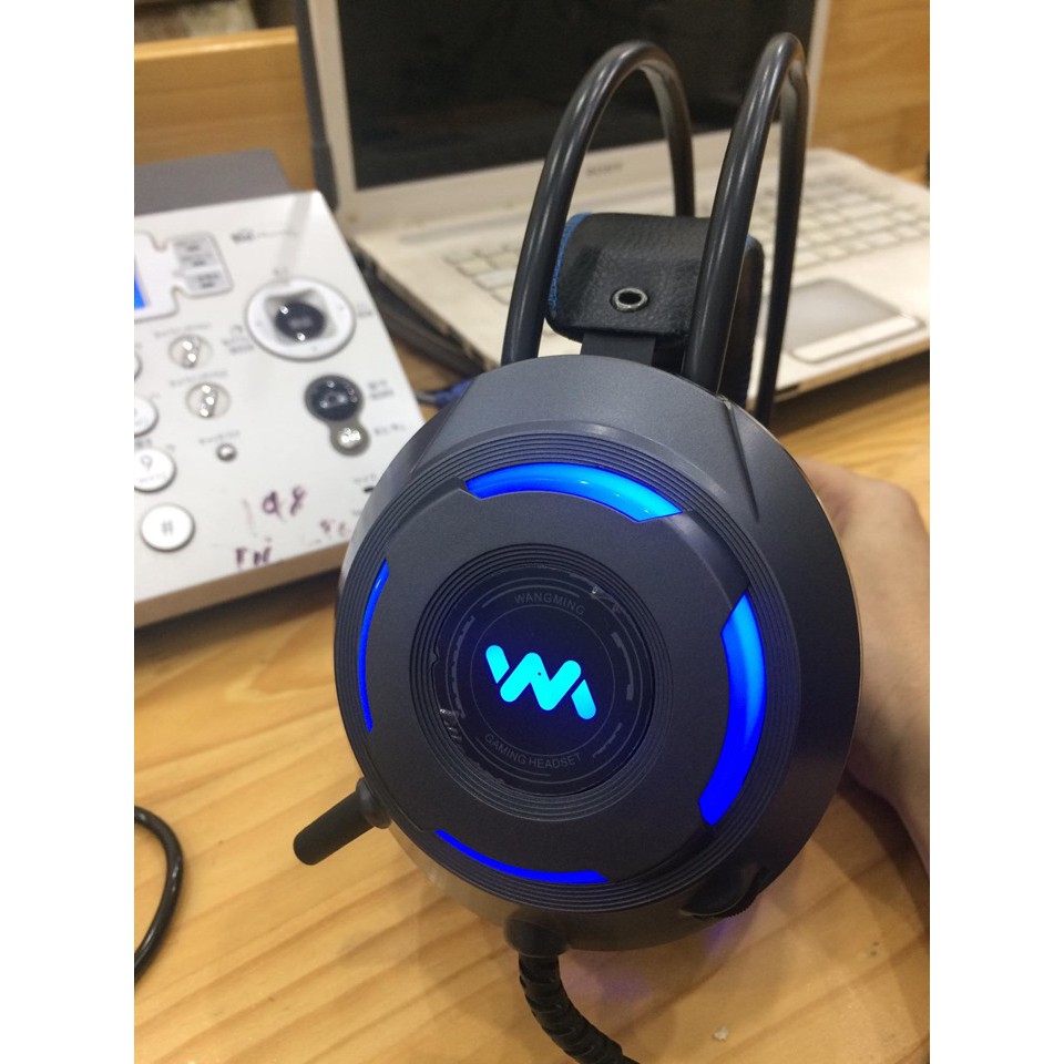 TAI NGHE WM 9900 ÂM THANH 7.1 CỰC HAY. KẾT NỐI 1 CỔNG USB