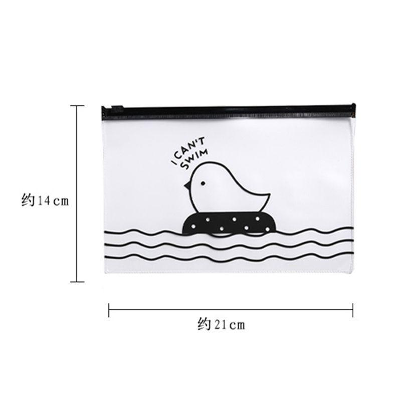 Túi Zip Lụa Mờ Đựng Đồ