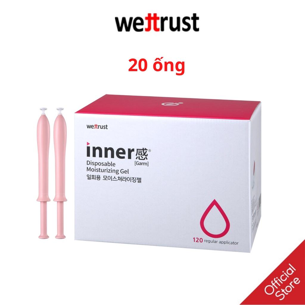 Gel Dưỡng Ẩm Vùng Kín Phụ Nữ Wettrust Inner Gel Disposable Moisturizing 20 ống