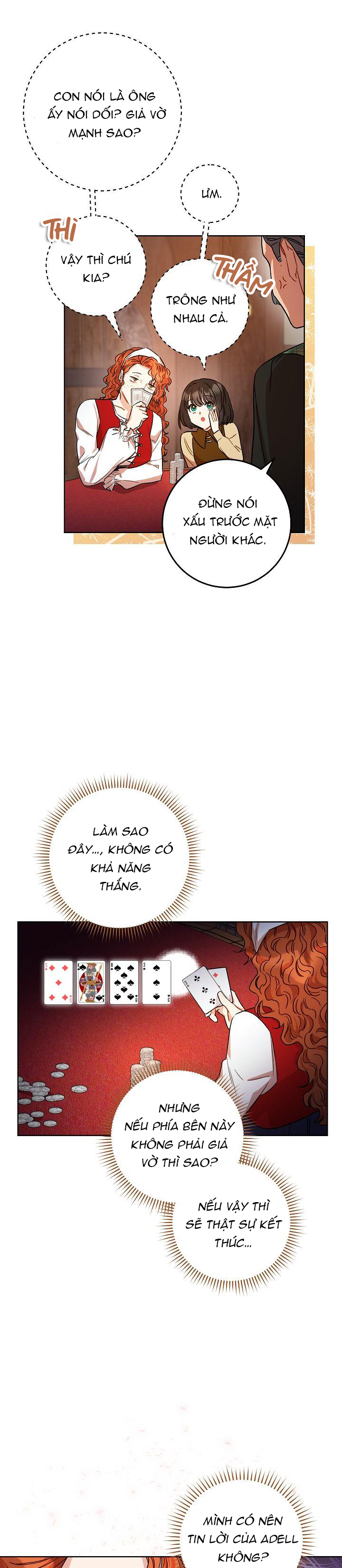 tiểu thư của những lá bài chapter 12 20