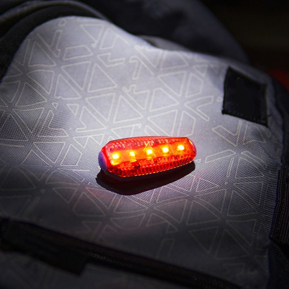 Đèn Hậu Cảnh Báo Đa Chức Năng Có Thể Sạc Lại Chạy Xe Đạp Ban Đêm