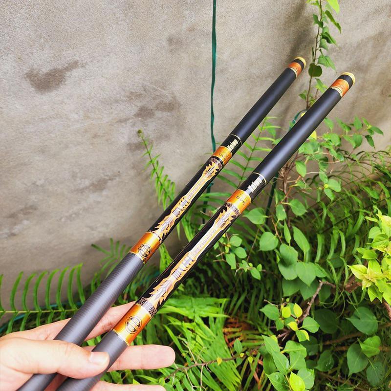 Cần câu đài nội địa trung Tư Mã Khắc 5H chuyên câu đơn đài chất liệu carbon cao cấp tặng kèm ngọn phụ