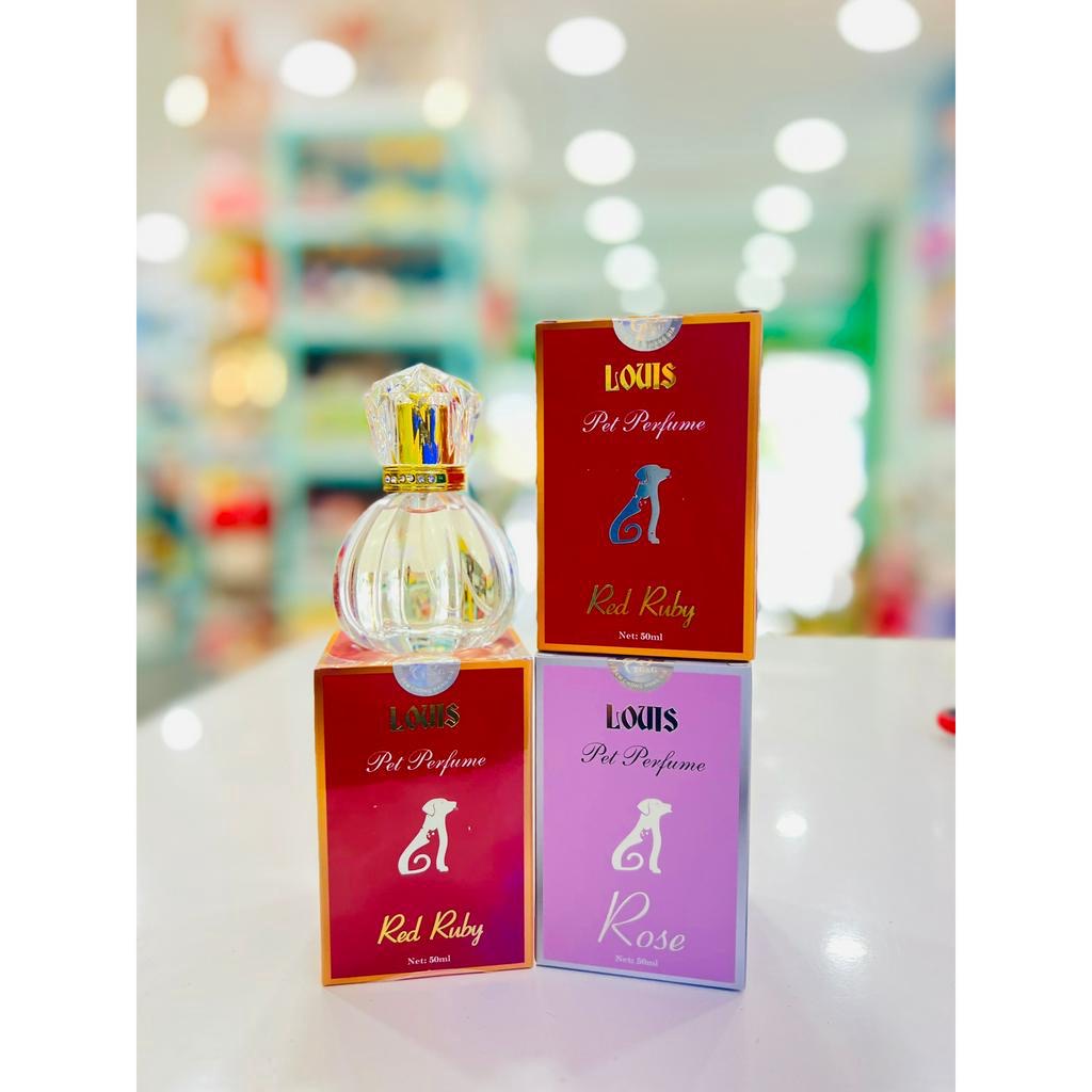 ￼Nước hoa cao cấp Louis Pet Perfume Cho thú cưng