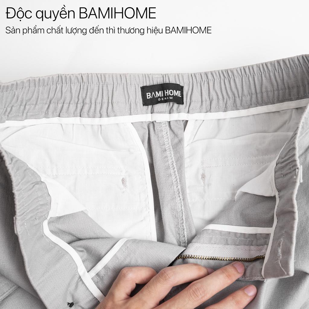 Quần Jogger nam túi hộp cao cấp BAMI HOME chất kaki co giãn phong cách, cá tính QJG- 01
