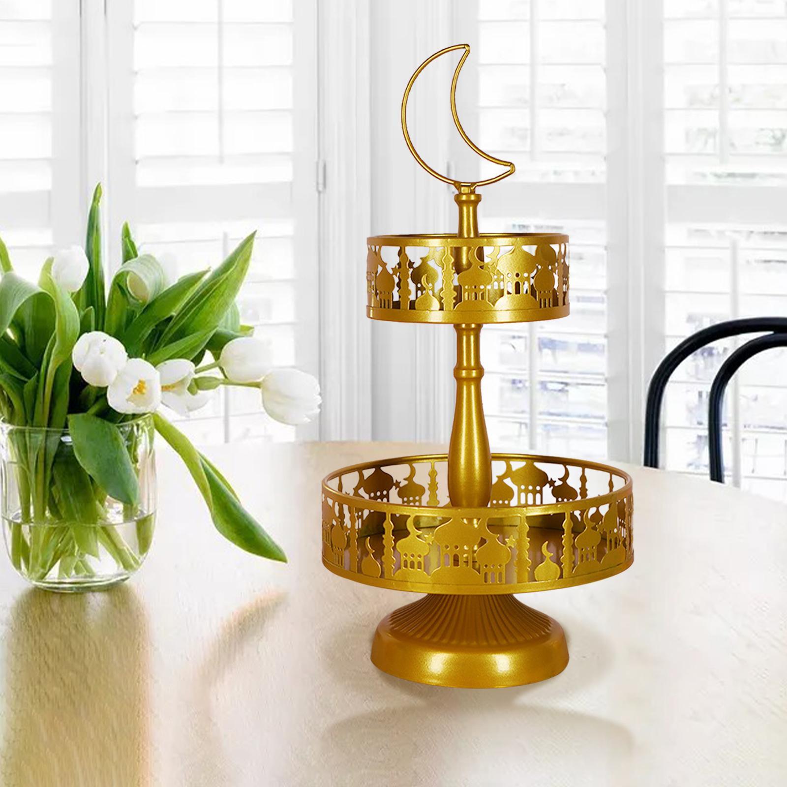 2 X Nordic Cake Stand Display Holder Decoration Iron for Wedding Holiday Use