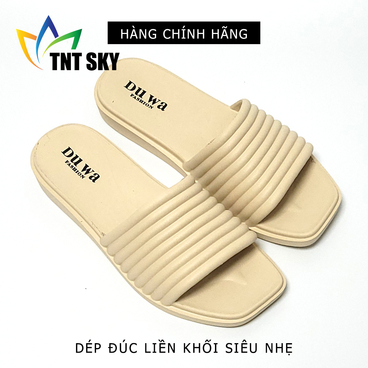 Dép Nữ Quai Ngang Đúc Liền Khối Siêu Nhẹ - Hàng Chính Hãng - TK561