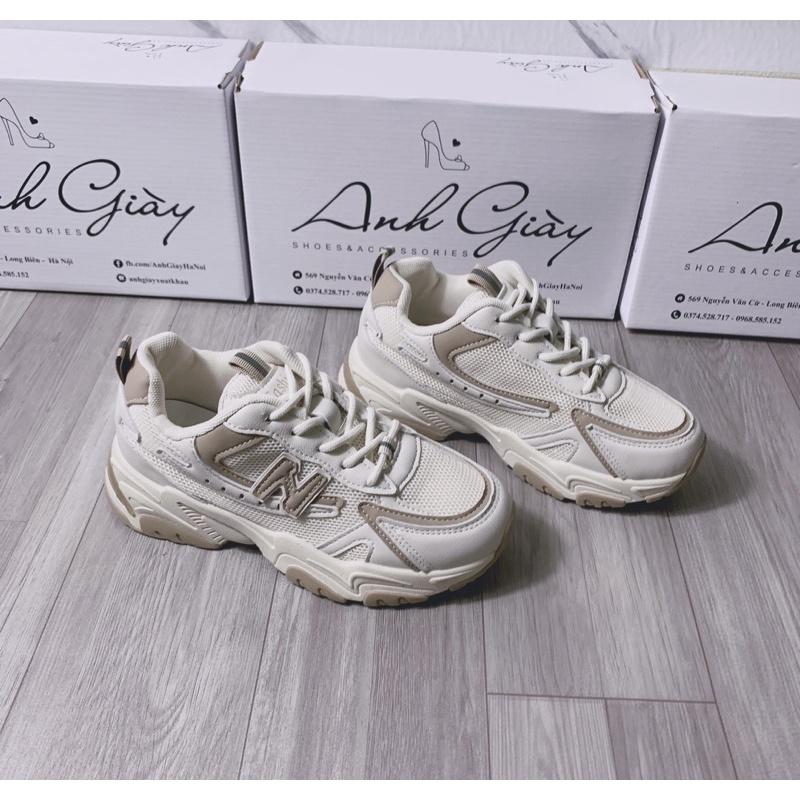 TT19 - Giày thể thao, sneaker nâng đế 5p chữ H nhỏ phong cách trẻ trung cá tính chất liệu nhẹ êm chân