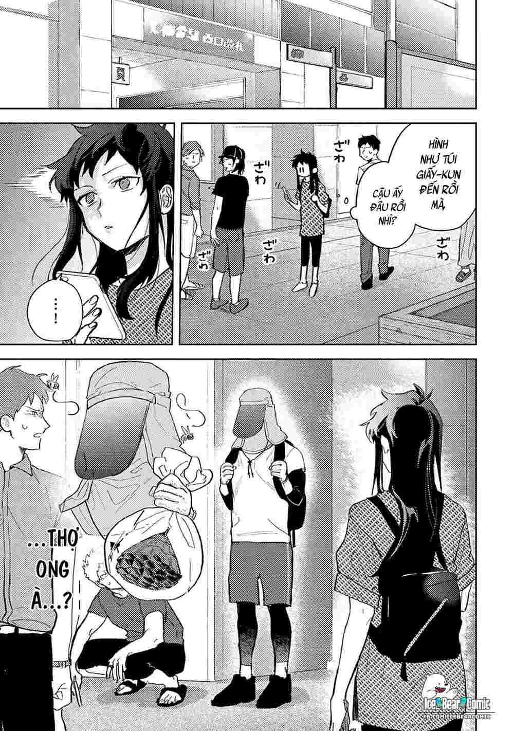 chàng túi giấy đang yêu chapter 5 5