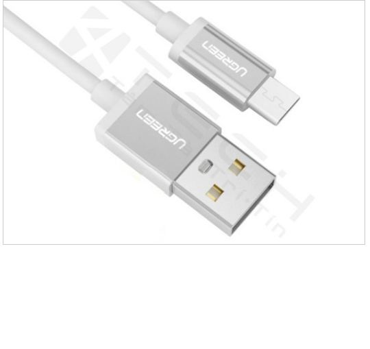 Cáp sạc USB 2.0 to Type C  Ugreen 20813 20814  bọc nylon cao cấp-Hàng Chính Hãng