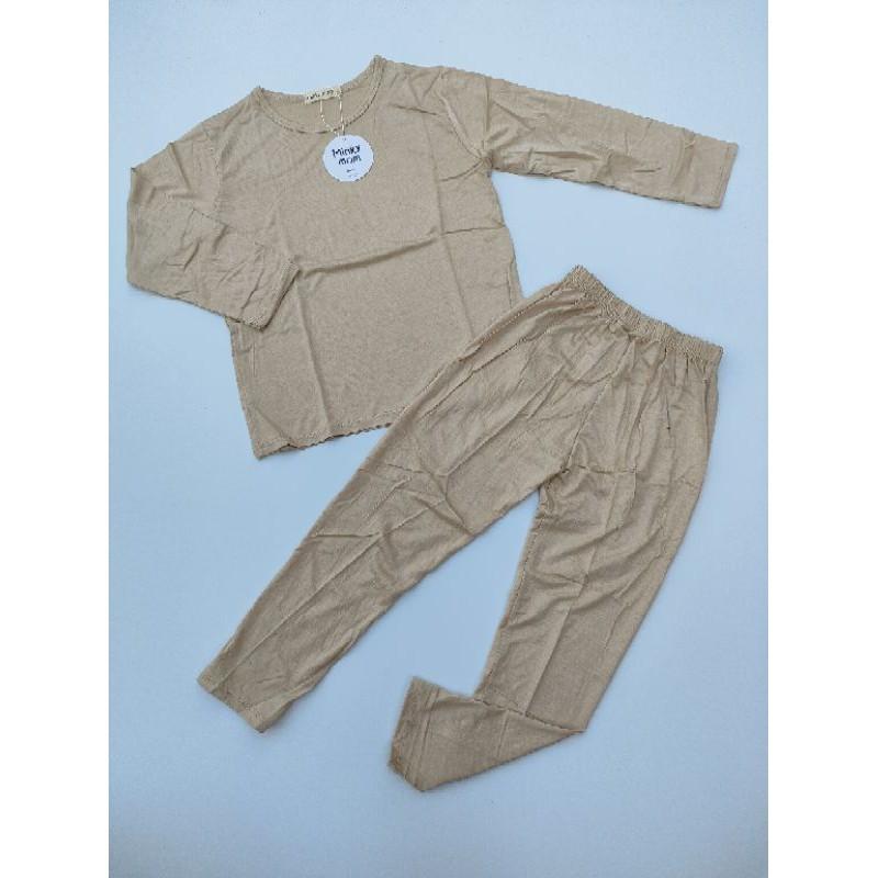 Bộ dài tay Minky Mom thun lạnh SIZE ĐẠI mềm mịn mát cho bé [ HÀNG CHUẨN