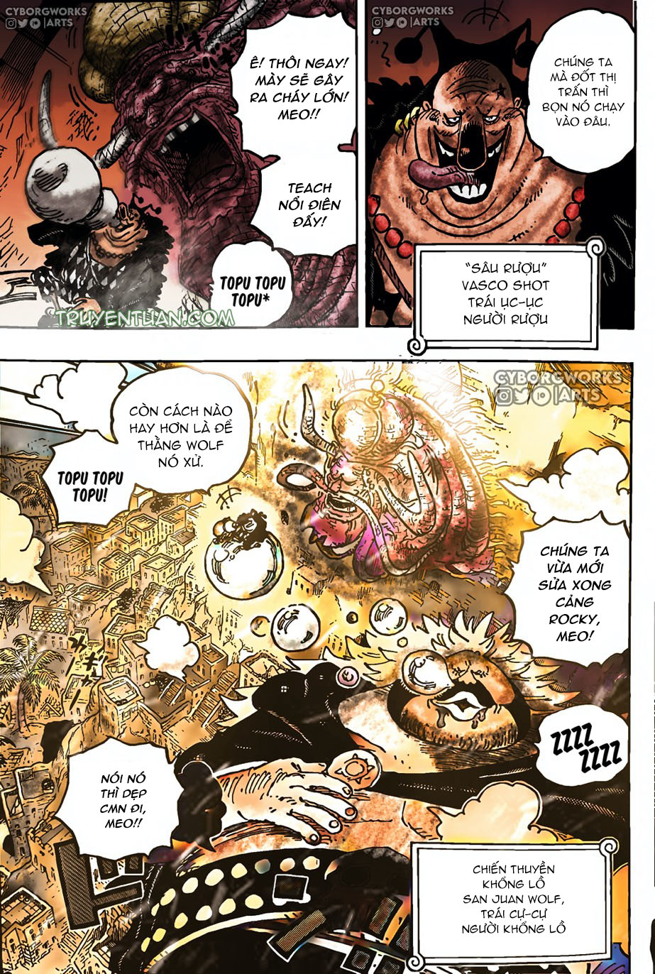 đảo hải tặc - one piece chapter 1080 5