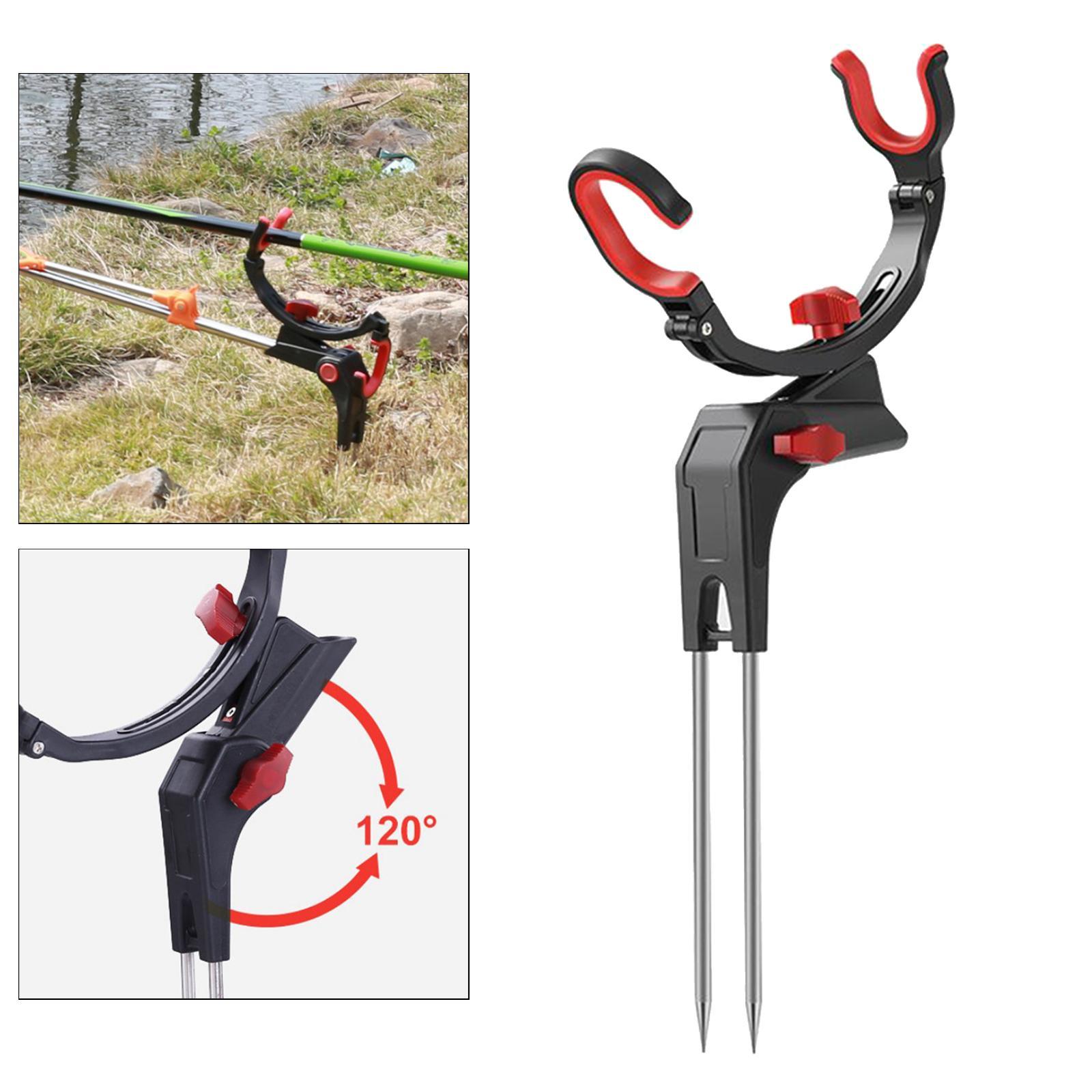 Fishing Rod Holders Ground Support Stand Fishing Pole Support Holder Single