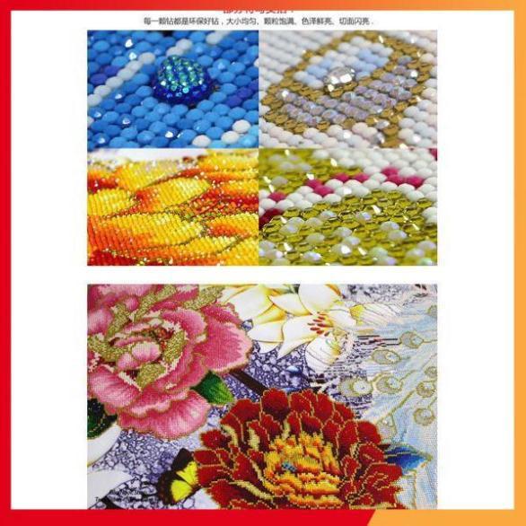 Tranh Đính Đá CÔNG GIA HÒA VẠN SỰ HƯNG