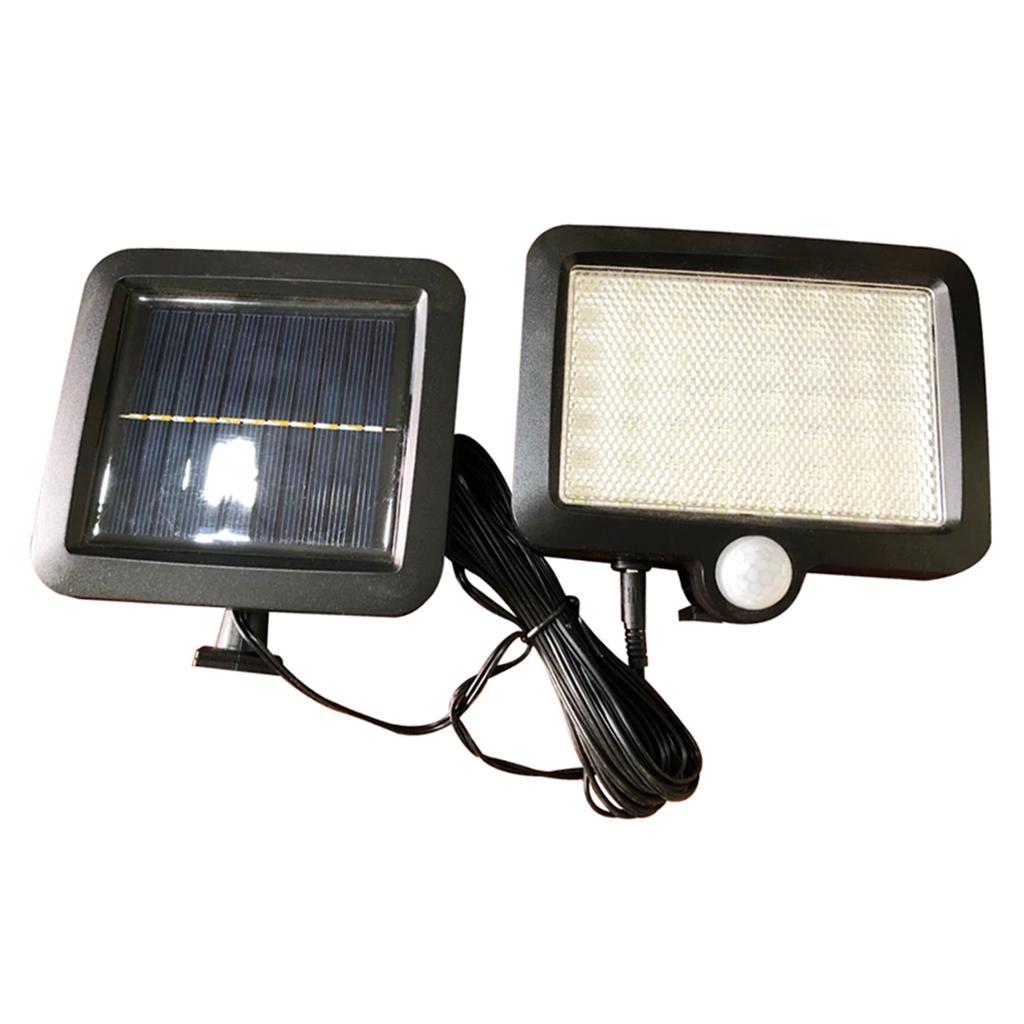 56 LED Solar Powered  Light Aisle Garden Yard Security Wall Lamp