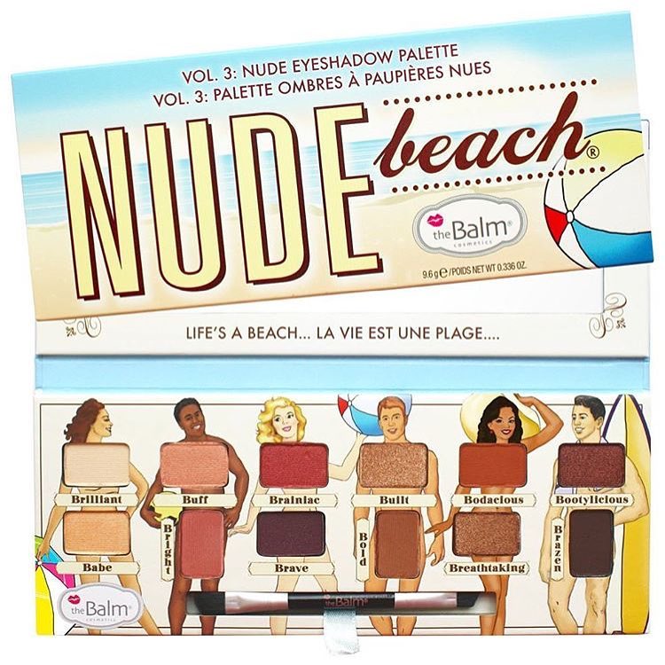 Bảng mắt The Balm Nude Beach Vol3 Nude Eyeshadow