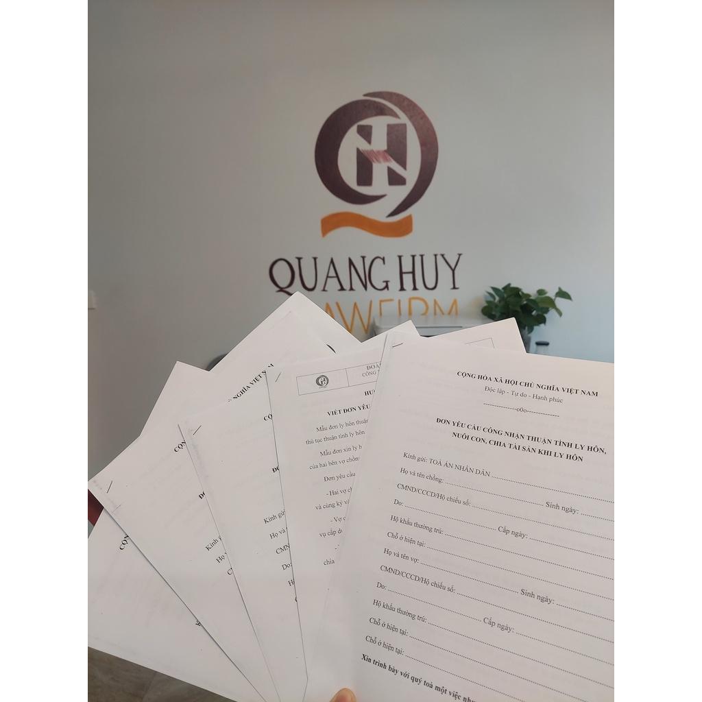 Đơn ly hôn đơn phương quận Hà Đông chuẩn mới nhất + Hướng dẫn của Luật sư viết đơn, nộp đơn, hồ sơ, thủ tục ly hôn