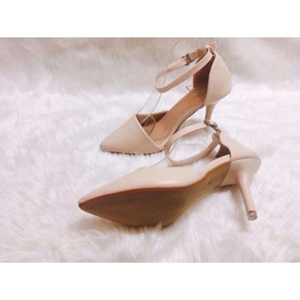 Giày Cao Gót 8p Bít Mũi