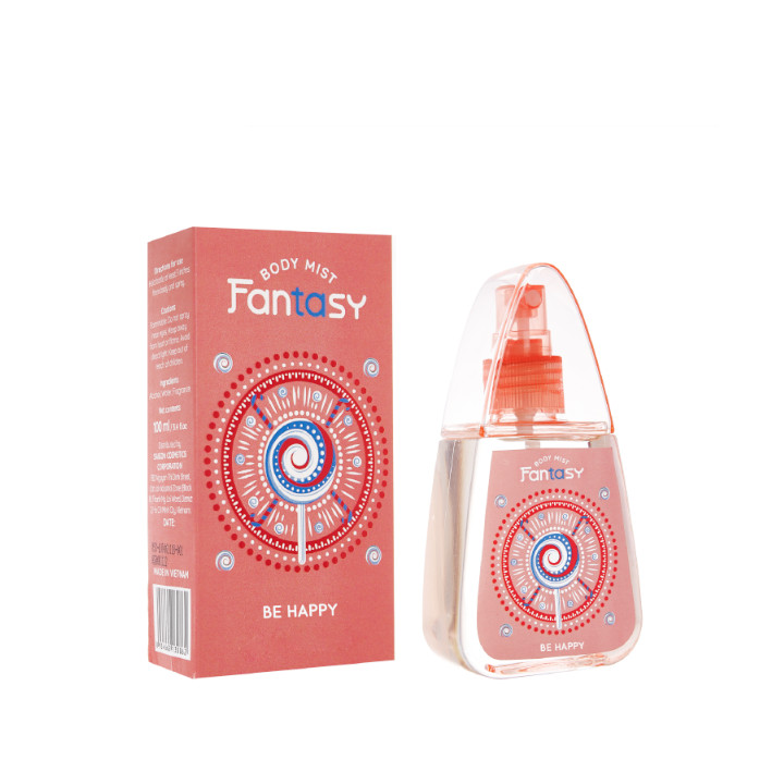 Nước hoa toàn thân Fantasy - Be happy 60ml chính hãng