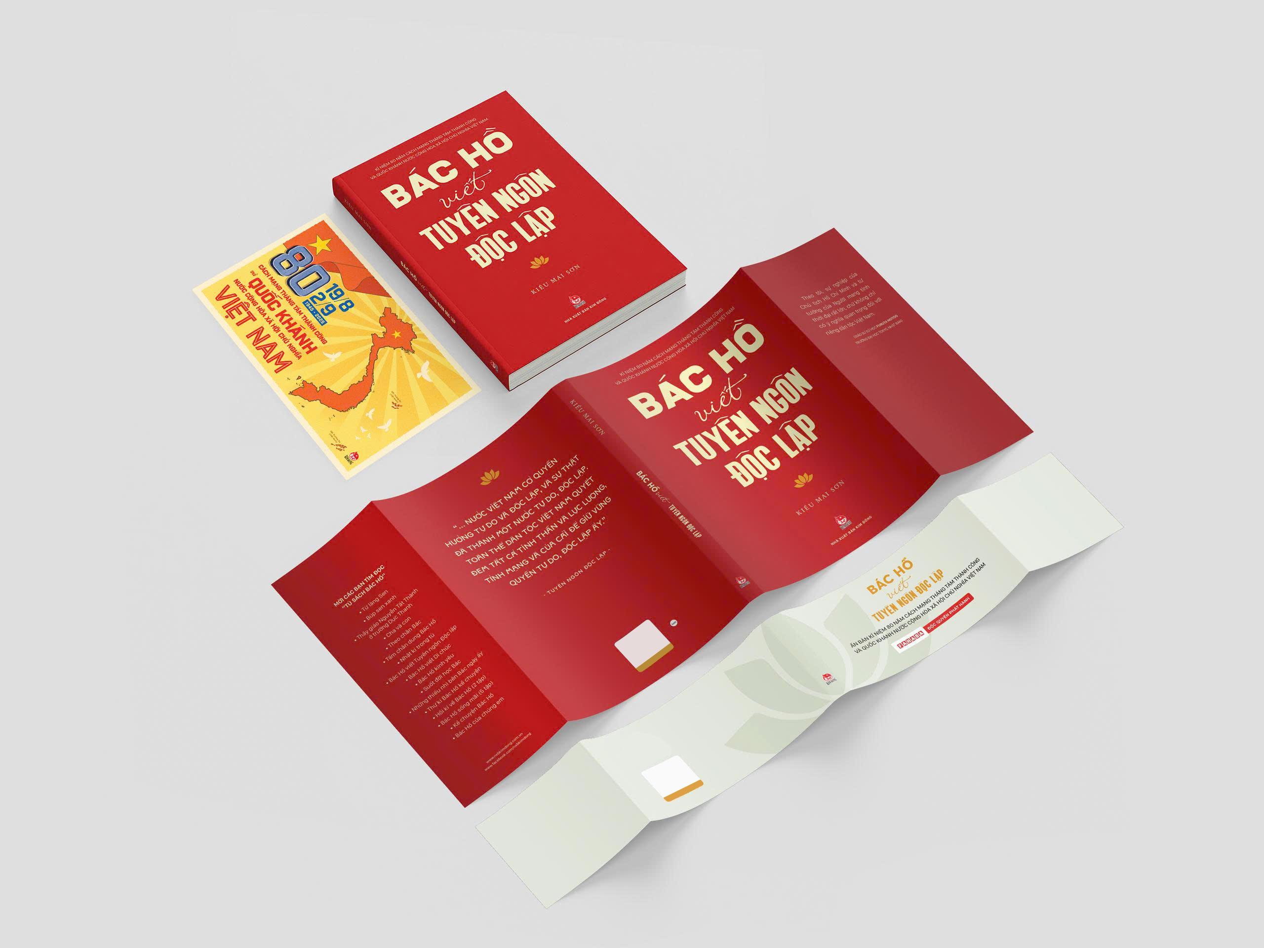 Sách - Combo Sách Búp Sen Xanh + Bác Hồ Viết Tuyên Ngôn Độc Lập (Bộ 2 Cuốn) - Tặng Kèm 1 Obi + 2 Postcard - Độc Quyền Fahasa