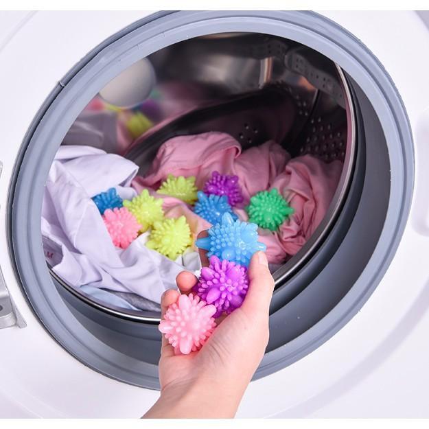 Bóng giặt cầu gai giặt đồ máy nước giặt xả tẩy siêu sạch bột bẩn chống nhăn phẳng quần áo thông minh