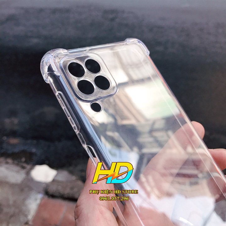 Ốp Lưng Silicon trong suốt Cho SamSung Galaxy M13 5G, M23 ,M33 5G, M53 5G Chống Sốc 4 góc, Khoét Lỗ Bảo vệ camera Sau