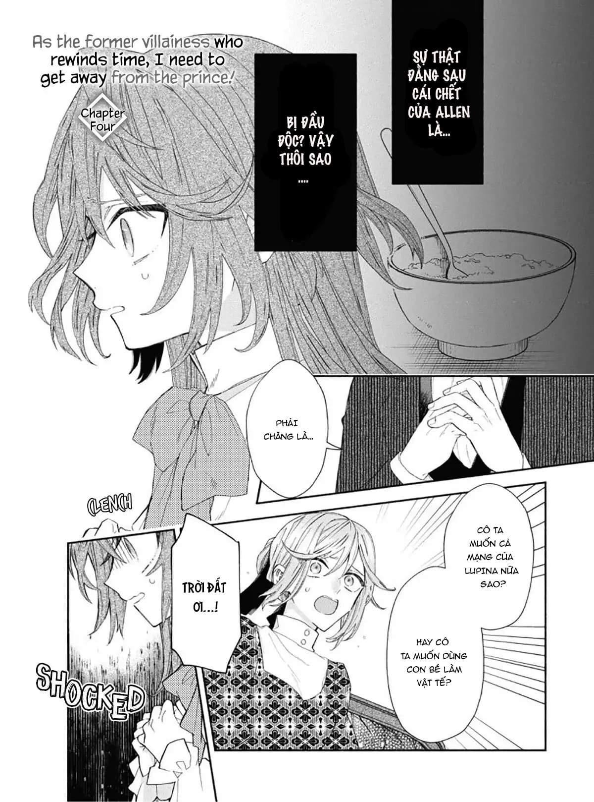 vì đã trở về thân phận ác nữ nên tôi nghĩ mình sẽ chạy trốn khỏi hoàng tử CHƯƠNG 4 2