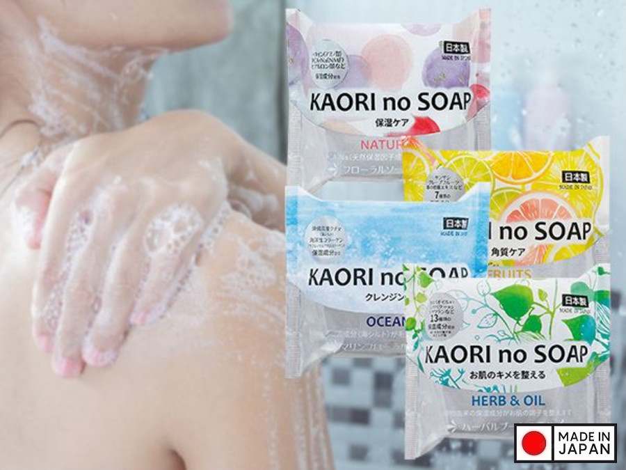 Xà bông tắm Kaori no Soap Ocean 100g - Hàng nội địa Nhật Bản | #Made in Japan