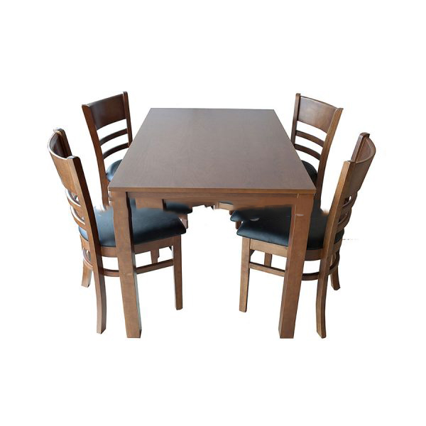 Bộ bàn ăn gia đình 4 ghế Cabin –  Đủ màu