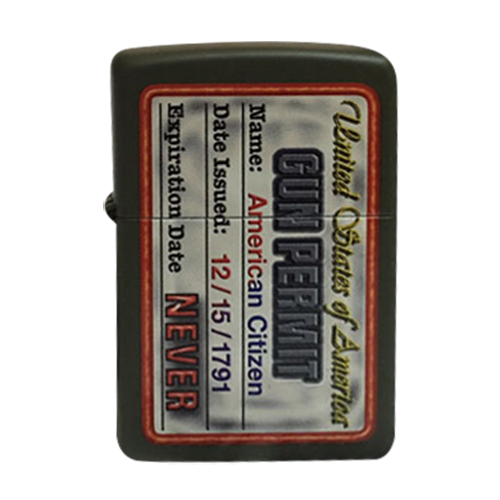 Bật Lửa Zippo 221 Gun Permit