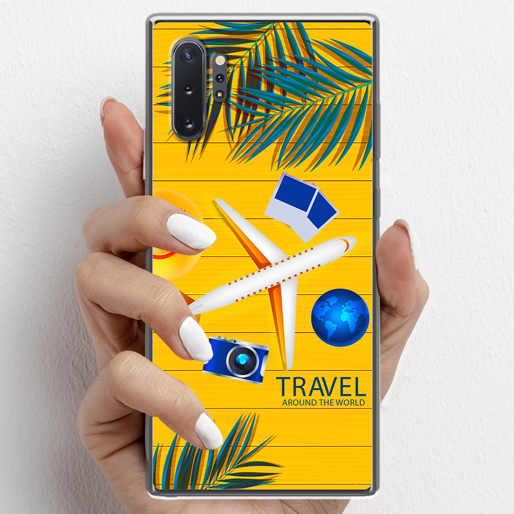 Ốp lưng cho Samsung Galaxy Note 10, Samsung Galaxy Note 10 Plus nhựa TPU mẫu Máy bay