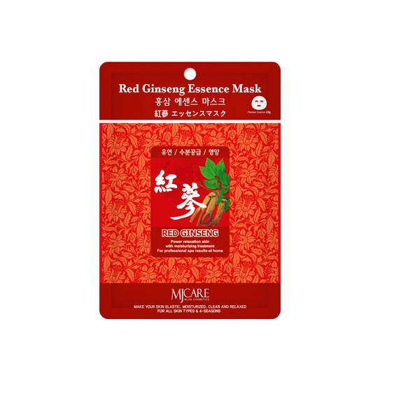 Mặt nạ MJCARE Red Ginseng Essence Mask - chiết xuất Hồng Sâm