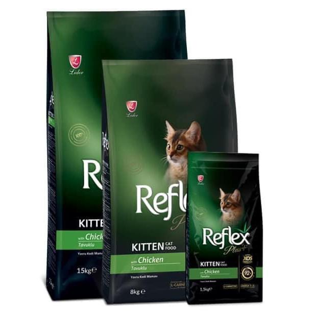 Tổng hợp thức ăn mèo từ hãng Reflex dòng Plus 1,5kg