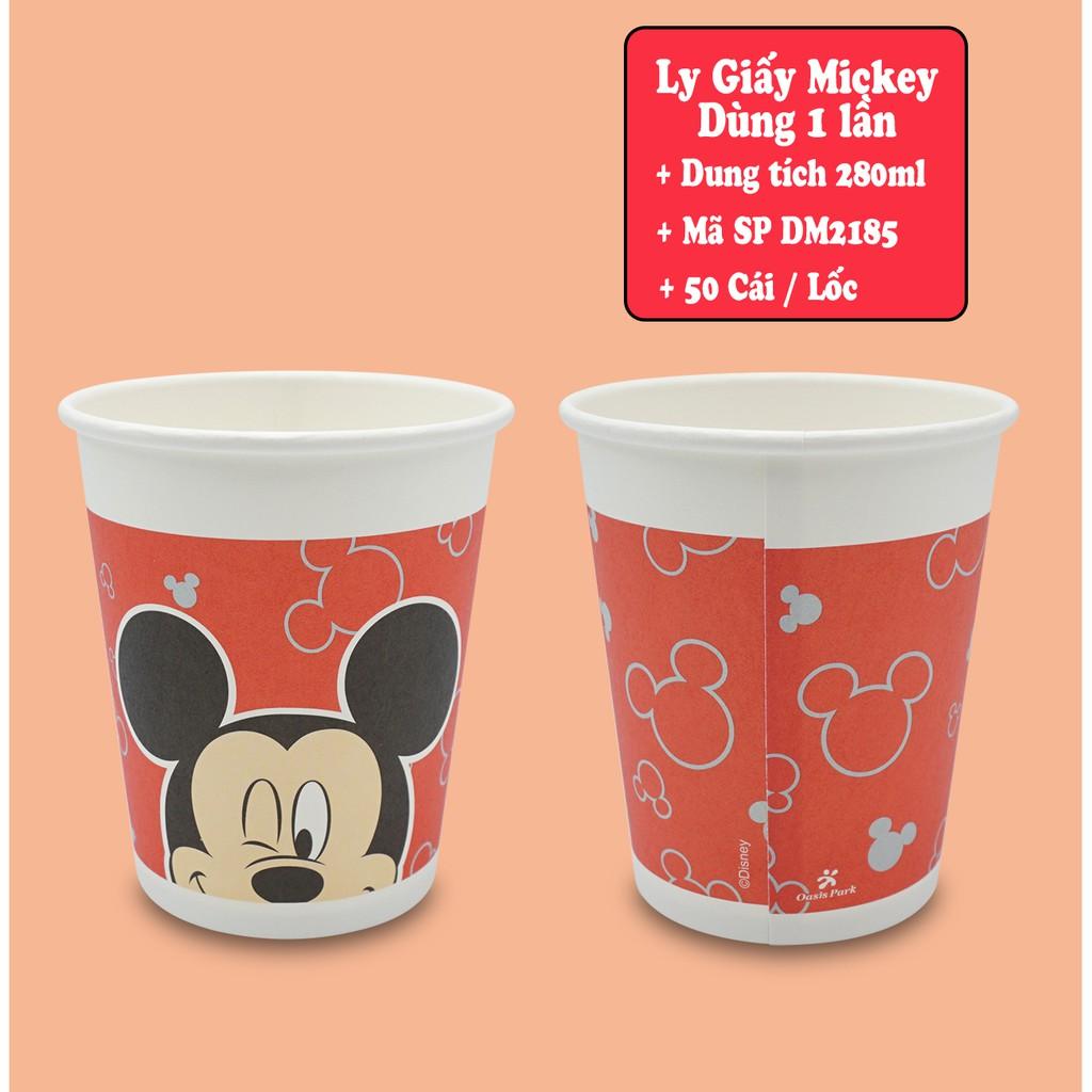 Ly giấy Disney dùng 1 lần- 280ml-50 cái/lốc