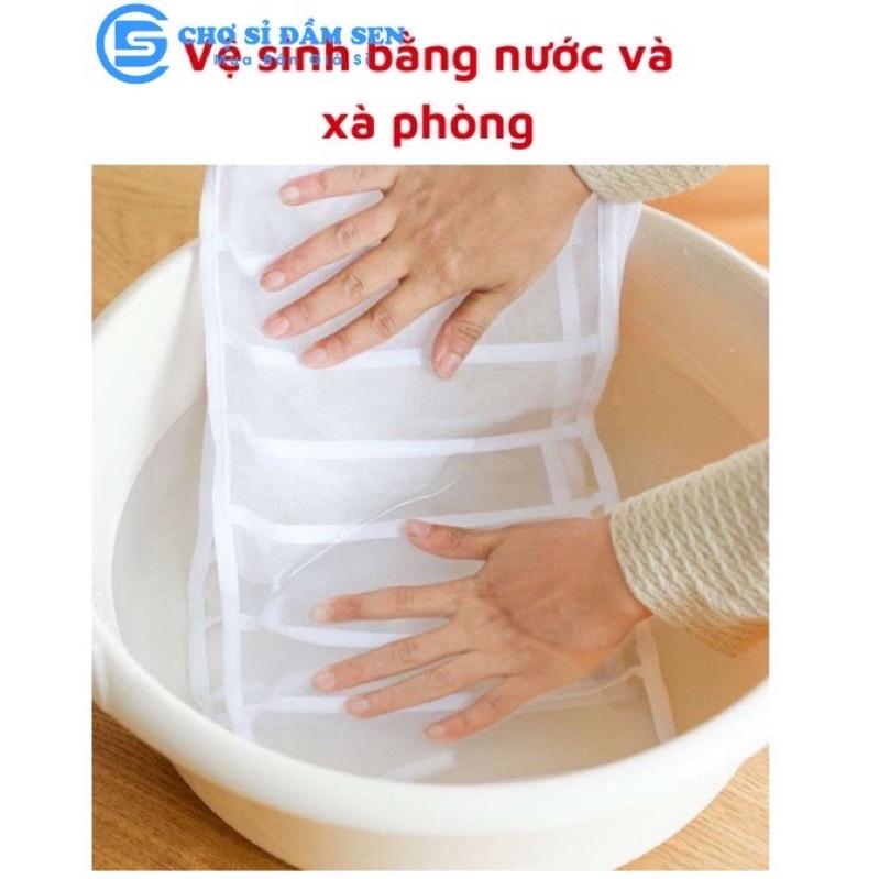 Túi Đựng Quần Áo Chia Ngăn ANHOME, Hộp Xếp Quần Áo Đồ Lót Tiện Ích 7 Ngăn Tiện Lợi Giá Rẻ