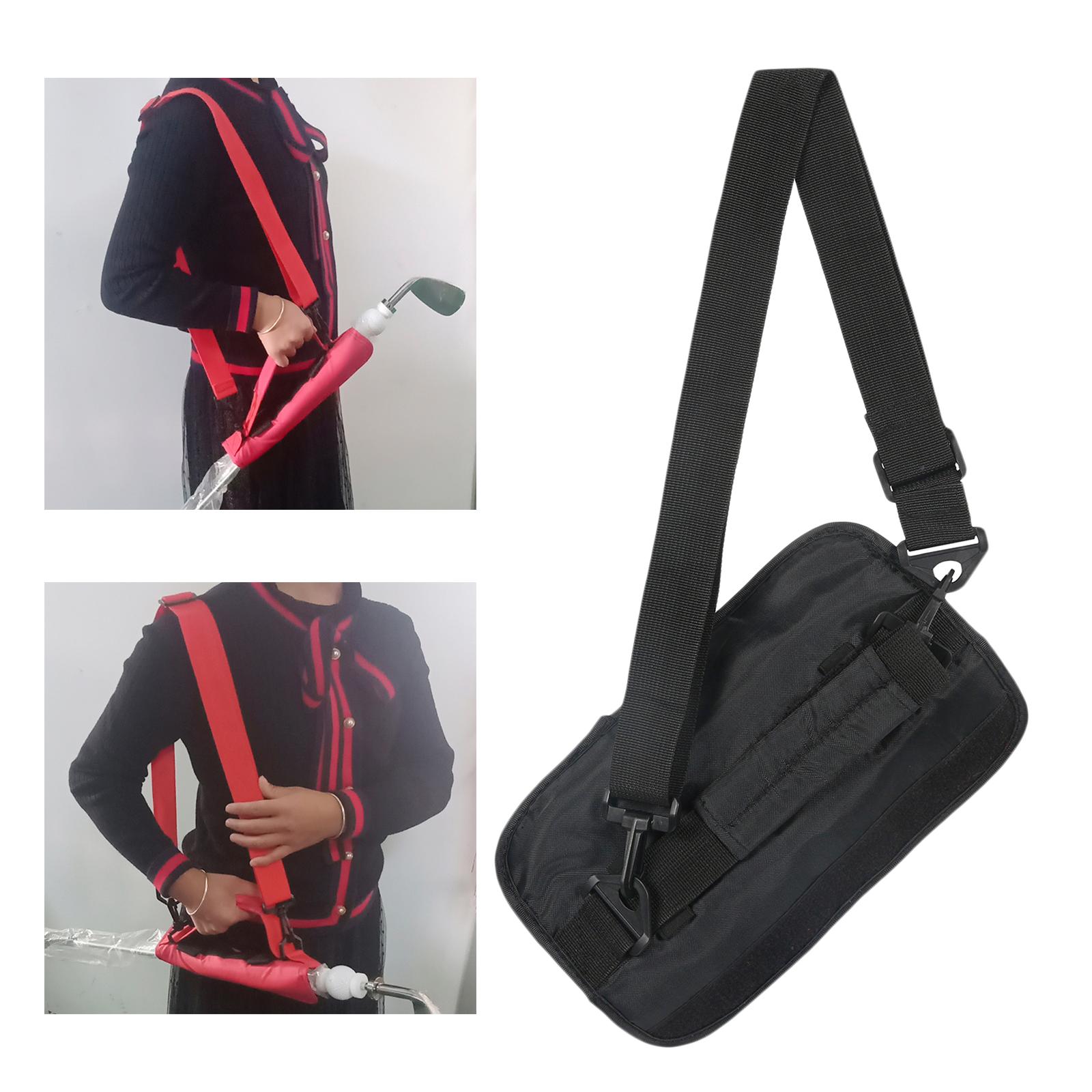 Golf Portable Mini Carry Bag Shoulder Sleeve Bag Great for Golf Course with Handle & Shoulder Straps
