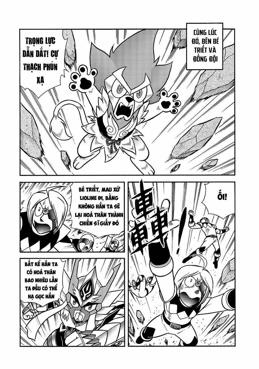 Hiệp Sĩ Giấy A chapter 15.2 11