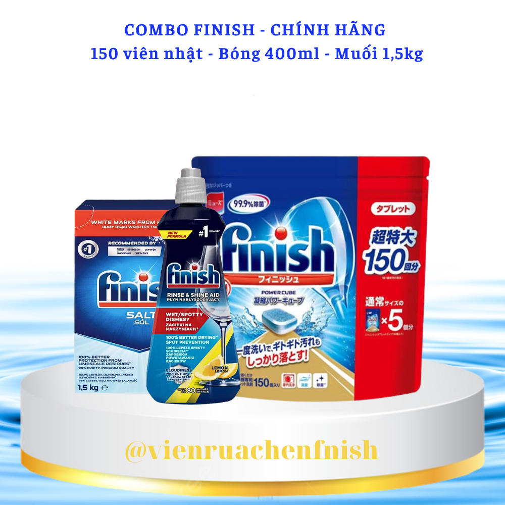 Muối Rửa Bát Finish 4.0kg