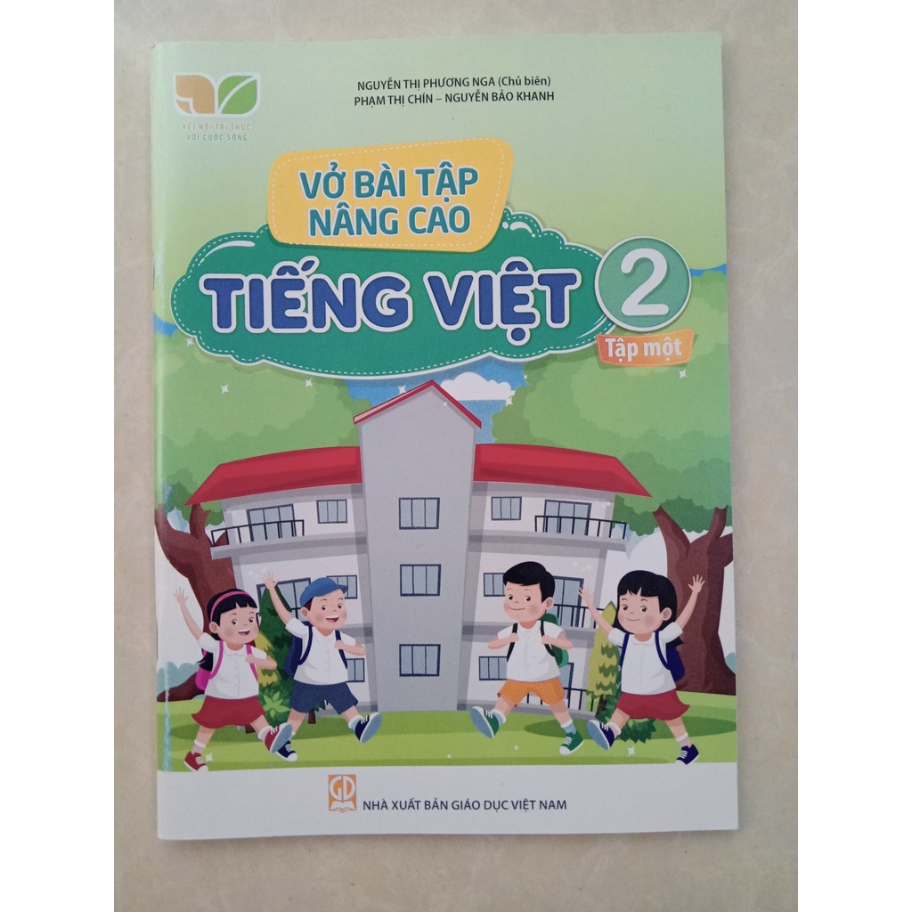 Sách - Combo Vở bài tập nâng cao tiếng việt lớp 2 tâp 1+2   - ĐN