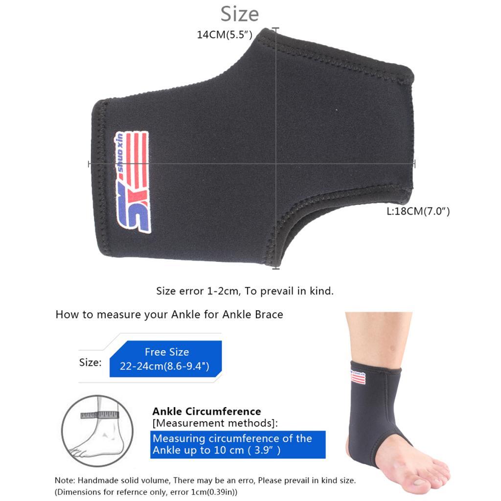 Ankle Brace Compression Support Sleeve for Plantar Fasciitis, Arch Support, Foot & Ankle Swelling,Joint Pain